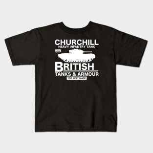 Churchill Tank Kids T-Shirt